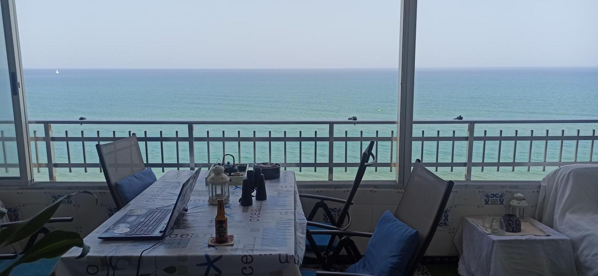 Sunset Room At Front Beach - Habitacion En La Playa Piso Privado Табернес-де-Вальдигна Экстерьер фото